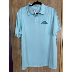 New Disney Vacation Club Member (DVC) Short Sleeve Polo Shirt (Unisex L) NWT